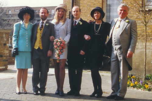 George and Amanda's Christening