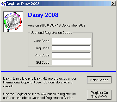 Register Dialog