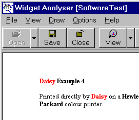 Program Name - Widget Analyser