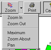 Zoom Button and Menu